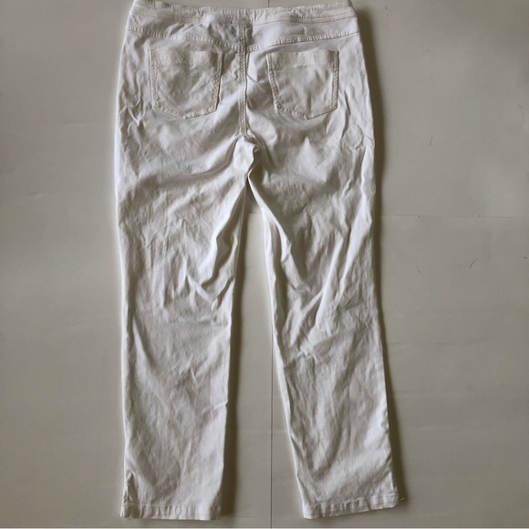 TRIBAL Womens White Pants Size 10 - Picture 5 of 12